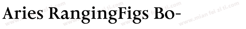Aries RangingFigs Bo字体转换